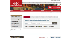 Desktop Screenshot of lib.gccaz.edu