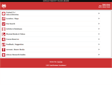 Tablet Screenshot of lib.gccaz.edu